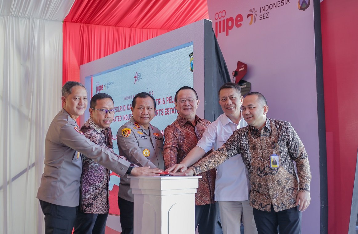 Build Police Station, KEK Gresik JIIPE Together with East Java Police Guarantee Area and Port Security